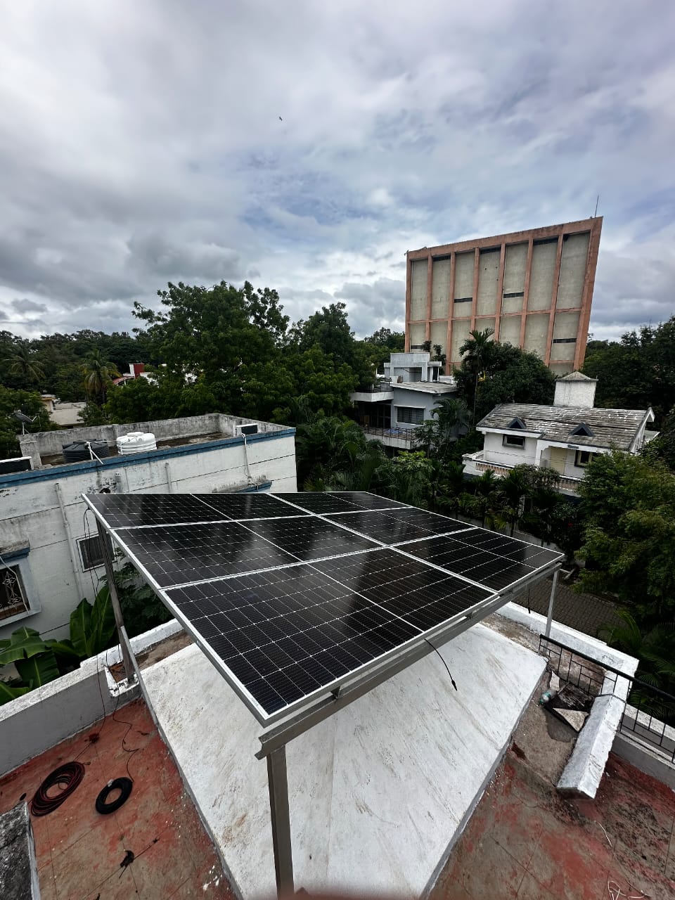 3 kw bungalow in Kalas solar plant